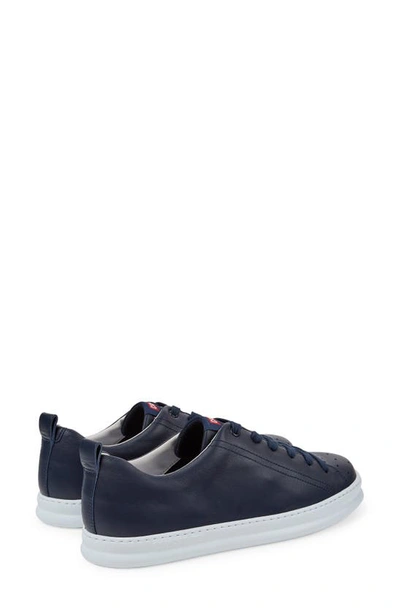 Camper Runner Leather Sneakers In Blue