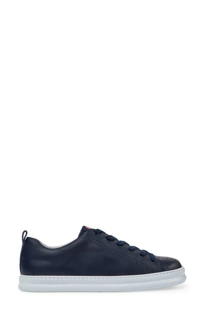 Camper Runner Leather Sneakers In Blue