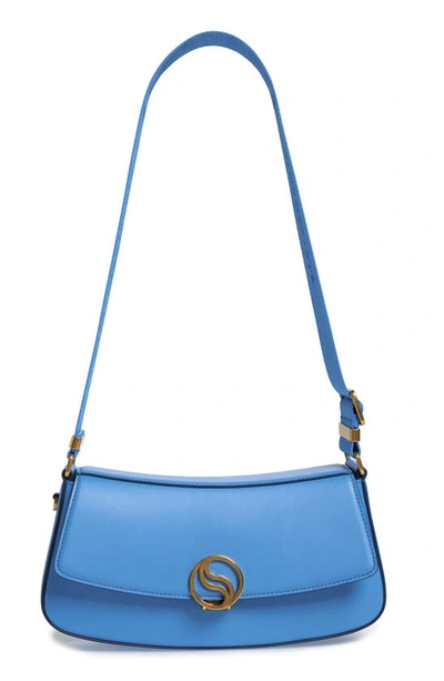 Stella Mccartney 'chain Alter' Shoulder Bag In Daisy Blue