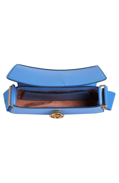 Stella Mccartney 'chain Alter' Shoulder Bag In Daisy Blue