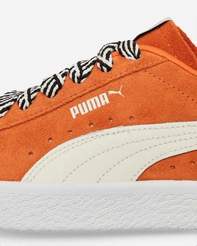 Shop Puma Ami Suede Vtg Sneakers Orange In Multicolor