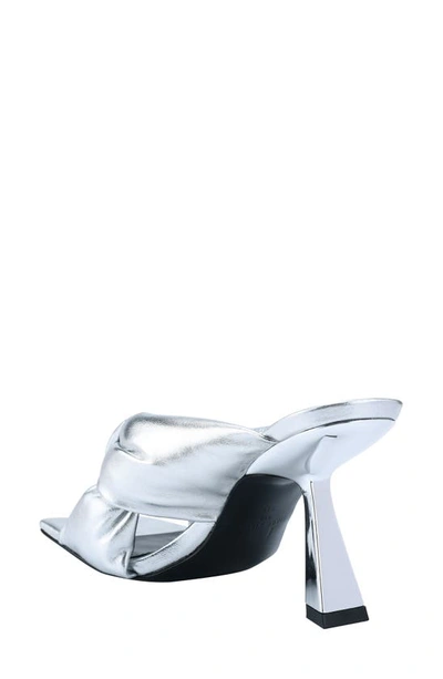 Shop Marc Fisher Ltd Dellian Sandal In Silver
