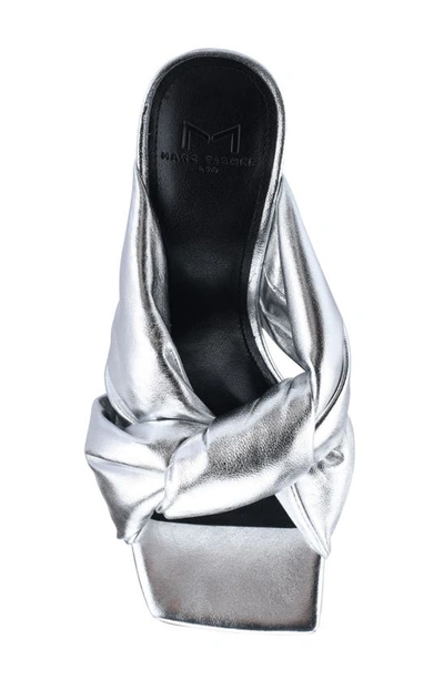 Shop Marc Fisher Ltd Dellian Sandal In Silver