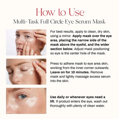 Shop Erno Laszlo Multi-task Full Circle Eye Serum Mask