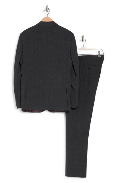Shop Savile Row Co Grey Multi Plaid Notched Lapel Suit