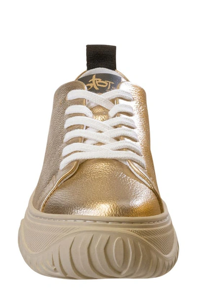 Shop Otbt Pangea Low Top Sneaker In Gold