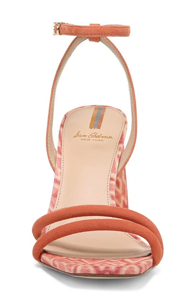 Shop Sam Edelman Kia Strappy Sandal In Terracotta Pink