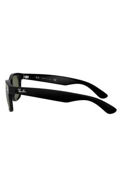 Ray Ban Ray-ban Womens Black Rb2132 New Wayfarer Classic Square-frame Nylon Sunglasses In Polarized Black