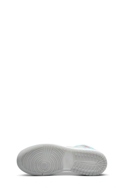 Jordan Air  1 Mid Se Sneakers In French Blue/ Red