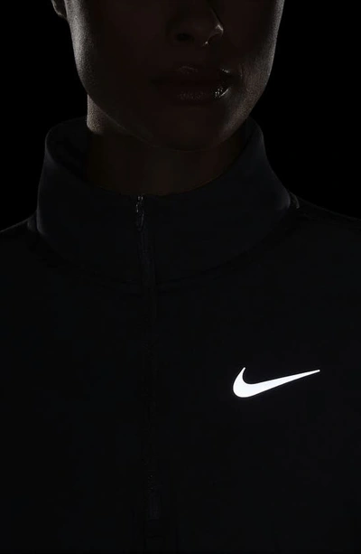 Nike Element Half-zip Running Top In Black