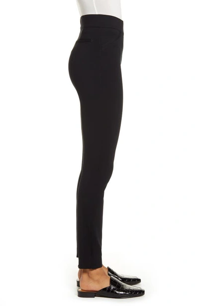 Shop Spanxr Spanx® The Perfect Pant Back Seam Skinny Ankle Pants In Classic Black
