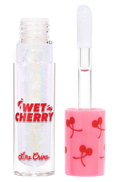 Lime Crime Wet Cherry Lip Gloss In Disco Cherry