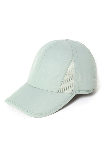 Shop David & Young Active Ponyflo Solid Cap In Mint