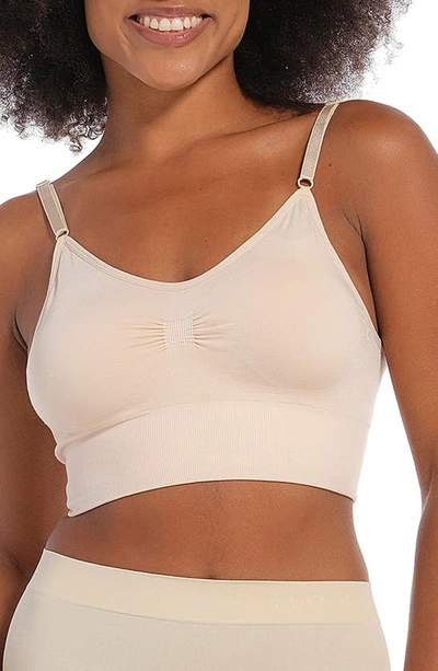 Shop Magic Bodyfashion Low Back Bra In Latte