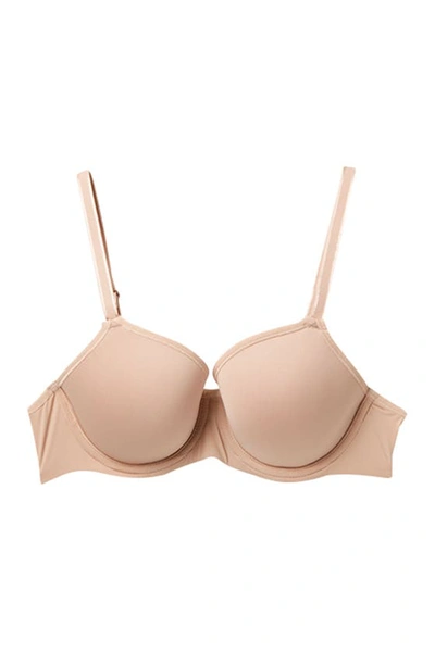 Shop Felina Topaz Contour Bra In Warm Nude