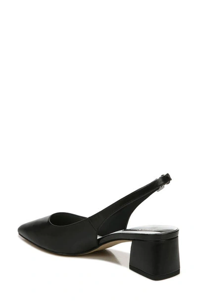 Franco Sarto Racer Slingback Pointed Toe Pump In Black