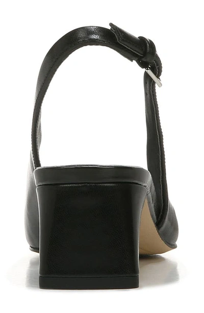 Franco Sarto Racer Slingback Pointed Toe Pump In Black