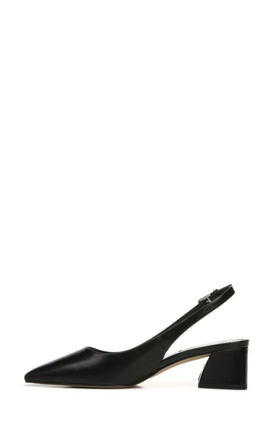 Franco Sarto Racer Slingback Pointed Toe Pump In Black