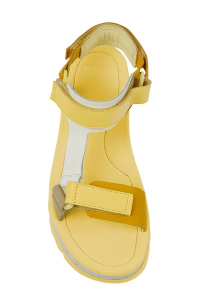 Shop Camper Oruga Up Sport Sandal In Yellow Multicolor