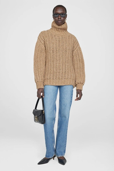 Shop Anine Bing Iris Sweater In Camel