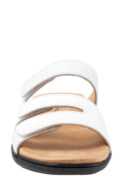 Shop Trotters Rose Strappy Sandal In White