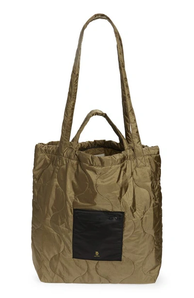 R13 OVERSIZE QUILTED TOTE 