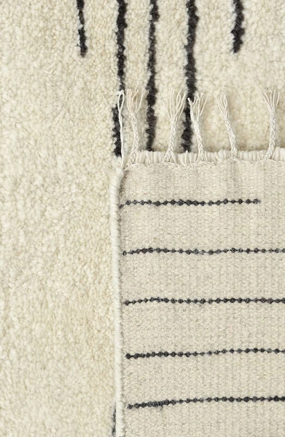 Solo Rugs Bernie Wool Blend Area Rug In Parchment