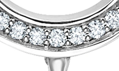 Lagos Sterling Silver Caviar Spark Diamond Circle Graduated Bead Pendant Necklace, 34 In Silver/diamond