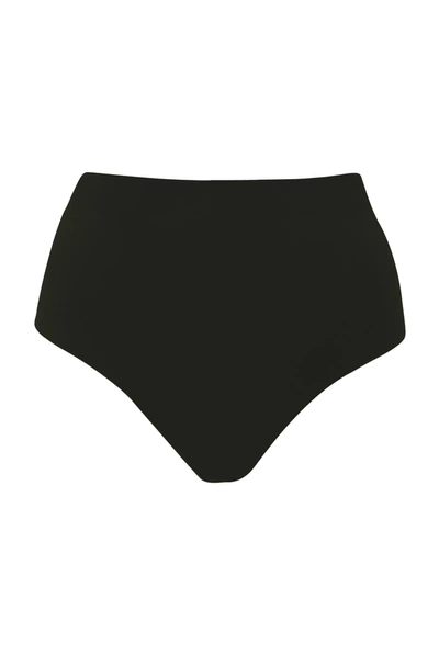 Shop Anemos High-waist Bikini Bottom In Black