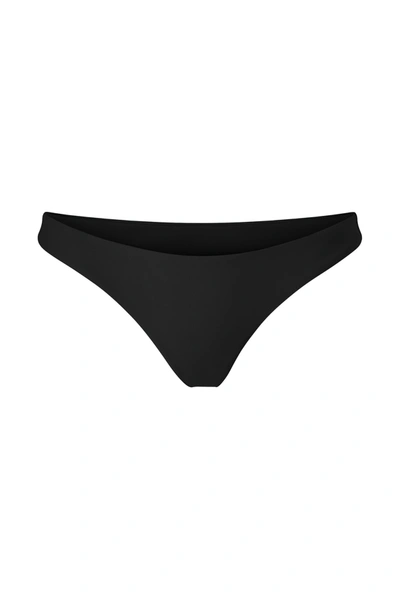 Shop Anemos Hipster Classic-cut Bikini Bottom In Black