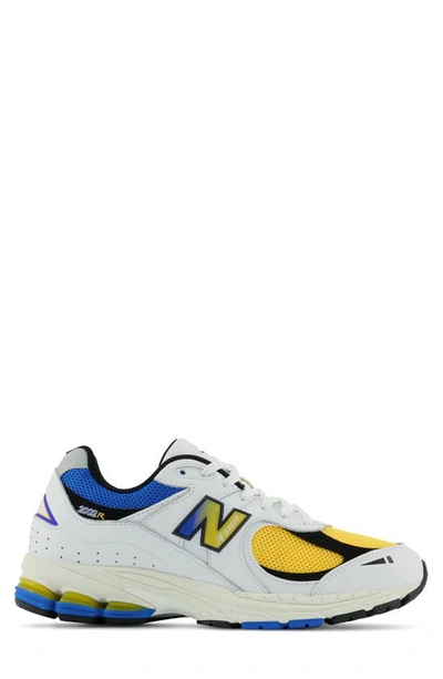 Shop New Balance 2002r Sneaker In White/ Vibrant Apricot