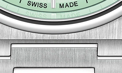 Shop Tissot Prx Bracelet Watch, 40mm In Grey