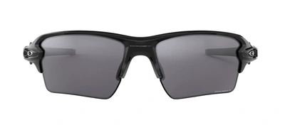 Shop Oakley Flak 2.0 Xl Przm Pol 0oo9188-72 Wrap Polarized Sunglasses In Grey