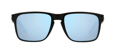 Shop Oakley Holbrook Xl H20 Pol 0oo9417-25 Wayfarer Polarized Sunglasses In Blue