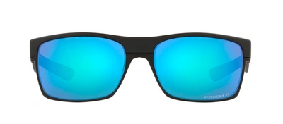 Shop Oakley Twoface M Mir Pol 0oo9189-46 Square Polarized Sunglasses In Blue