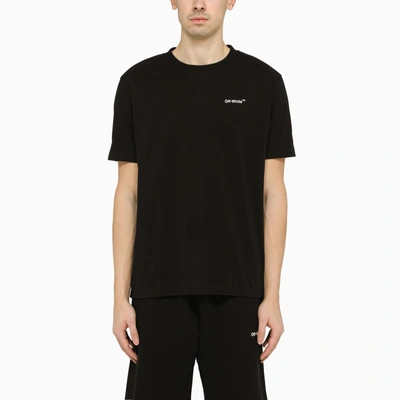 Shop Off-white Arrows Caravaggio Black T-shirt