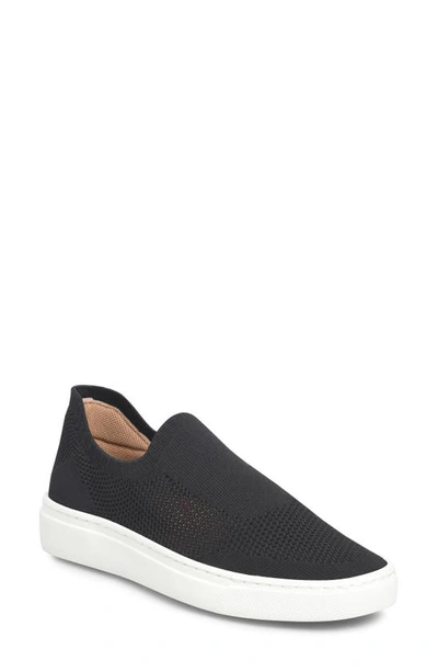 Shop Comfortiva Tai Knit Slip-on Sneaker In Black