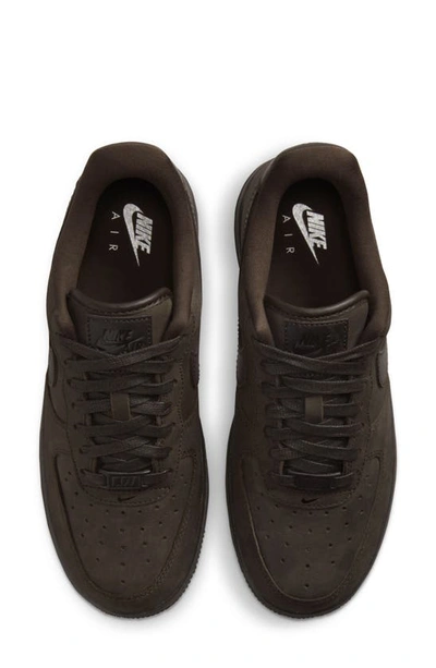 Shop Nike Air Force 1 '07 Prm Sneaker In Velvet Brown/ Velvet Brown