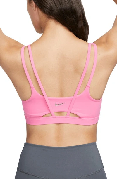 Shop Nike Dri-fit Alate Ellipse Sports Bra In Pinksicle