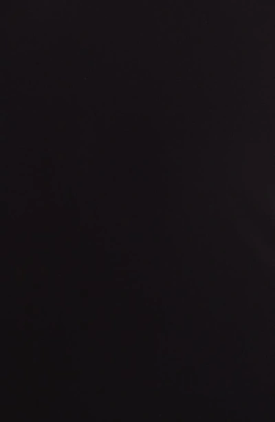 Versace Opaque Viscose Jersey Knotted Midi Dress In Black