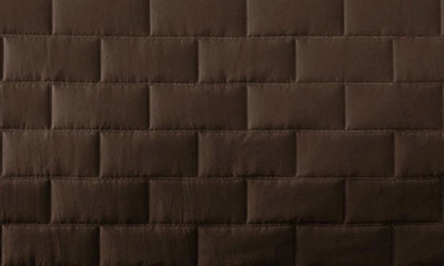 Southshore Fine Linens Brickyard Quilt Set In Brown