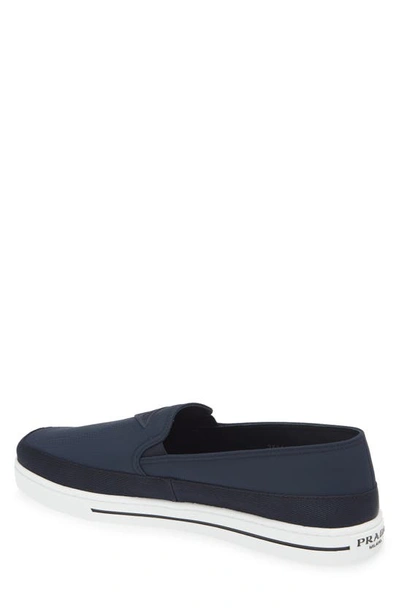 Shop Prada Cannes Slip-on Sneaker In Oltremare