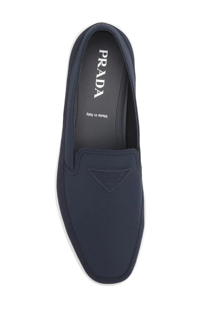 Shop Prada Cannes Slip-on Sneaker In Oltremare