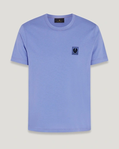 Shop Belstaff T-shirt Für Herren Cotton Jersey In Mauve