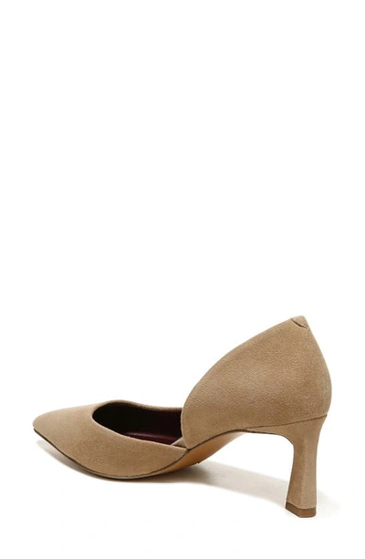 Shop Franco Sarto Tana Half D'orsay Pump In Taupe