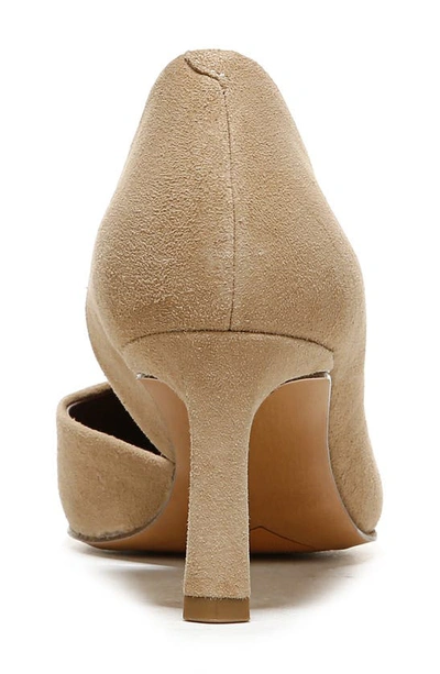 Shop Franco Sarto Tana Half D'orsay Pump In Taupe