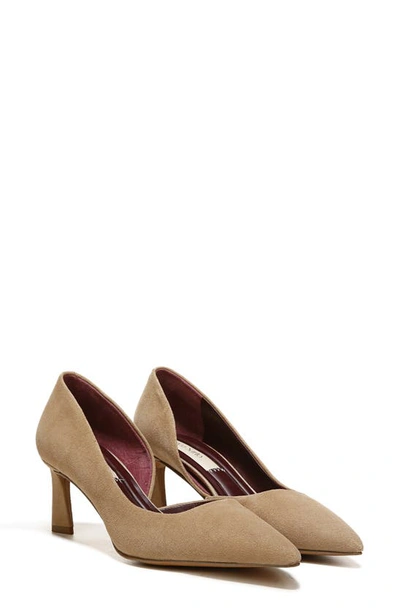 Shop Franco Sarto Tana Half D'orsay Pump In Taupe