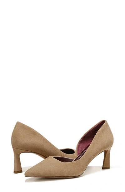 Shop Franco Sarto Tana Half D'orsay Pump In Taupe