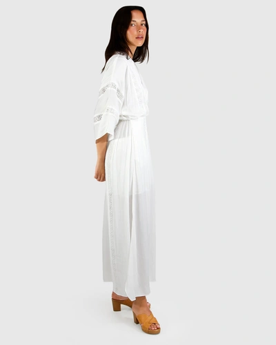 Shop Belle & Bloom Hideaway Maxi Dress - White
