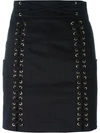 BALMAIN High Waist Skirt,4933271N